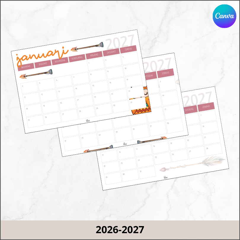 Maandkalender uilen