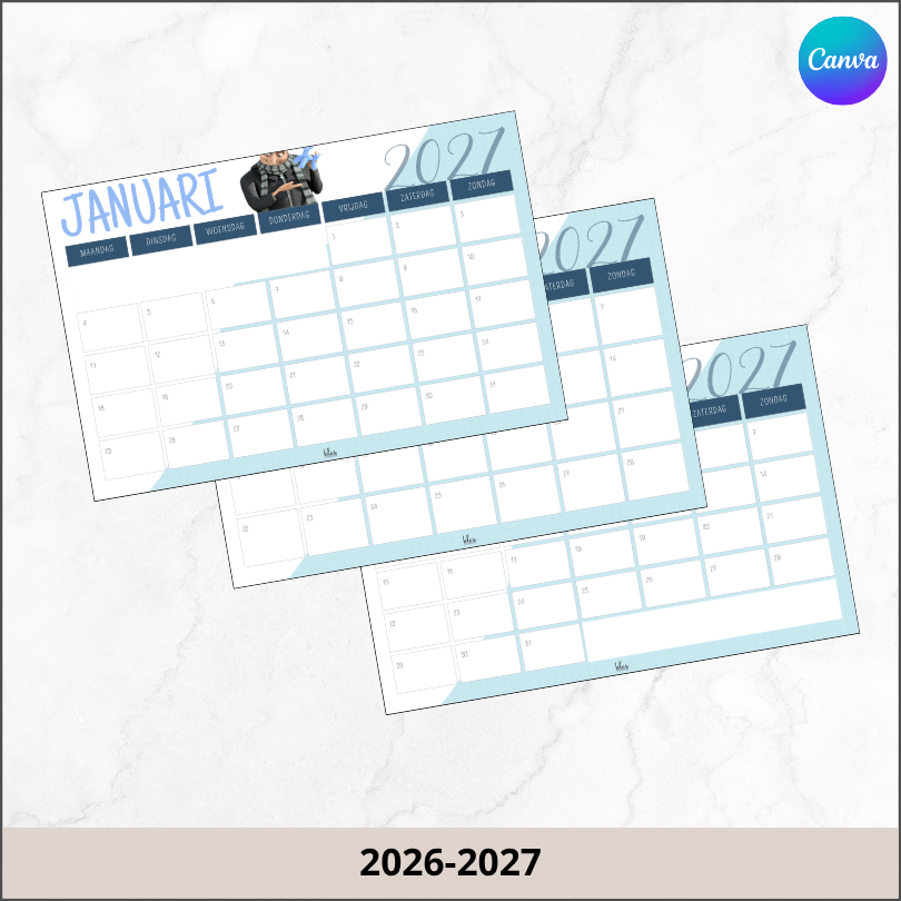 Maandkalender Minions