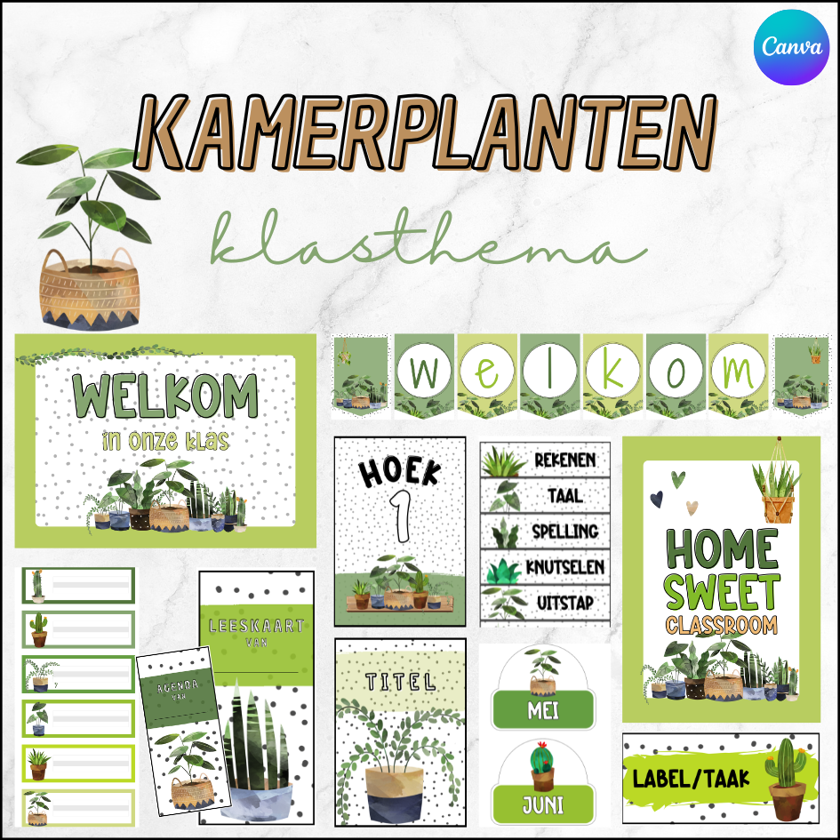 Klasthema kamerplanten