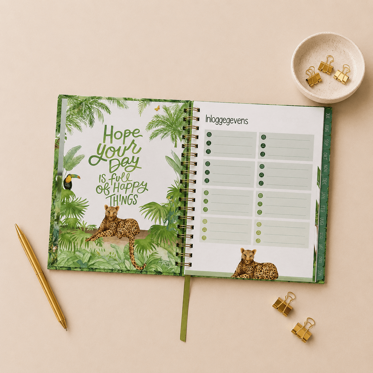 Lerarenagenda 2026-2027 nature vibes - Afbeelding 8