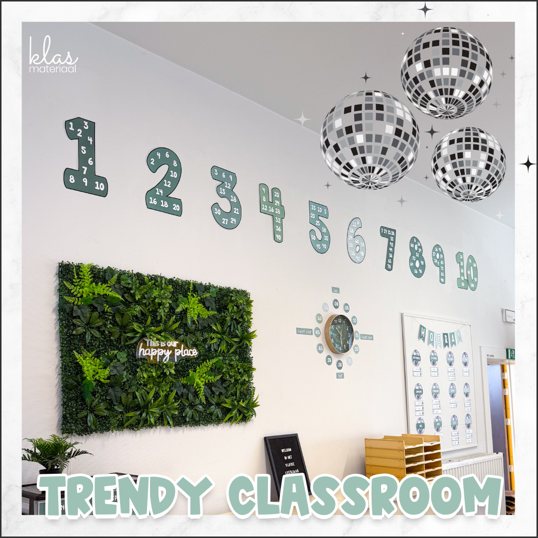 Pakket trendy classroom